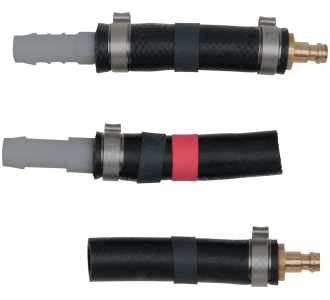 KS Tools Adapter-Satz 3-tlg. Ø12,0 mm (schwarz)