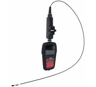 KS Tools HD-Videoskop-Satz mit Ø 3,9 mm 180° und 0° HD Frontkamera-Sonde, flexible PVC Hülle, 3-tlg.