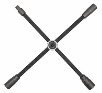 KS Tools Rad-Kreuzschlüssel mit Gleitgelenk für NKW, 3/4"x24x27x32 mm