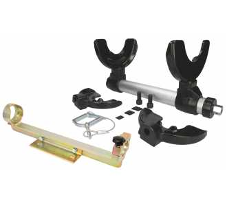 KS Tools Universal Federspanner mit Fangseil und Schraubstockhalter