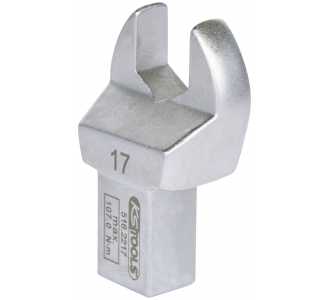 KS Tools 14x18 mm Einsteck-Maulschlüssel, 17 mm