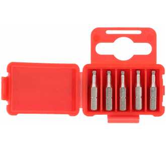 KS Tools 1/4" Bit Innensechskant, 25 mm, Kugelkopf, 9/64", 5er Pack