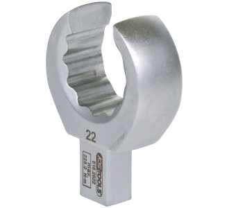 KS Tools 9x12 mm Einsteck-Ringschlüssel offen, 22 mm