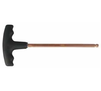 KS Tools BERYLLIUMplus Innensechskant-Winkelstiftschlüssel, 10 mm ,mit Kugelkopf