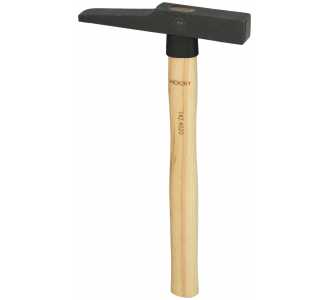 KS Tools Elektrikerhammer, französische Form, Hickory-Stiel, 200g