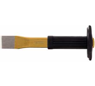 KS Tools Flachmeißel mit Handschutzgriff, oval, 250 mm