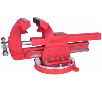 KS Tools Parallel-Schraubstock mit Drehteller, 167 mm
