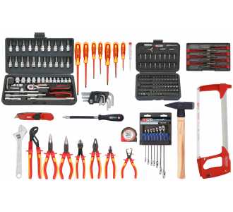 PARAT / KS Tools Werkzeugkoffer bestückt, Hausmeisterkoffer 80-teilig - bei   online kaufen