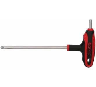 KS Tools T-Griff-Innensechskant-Kugelkopf-Schlüssel, 6 mm