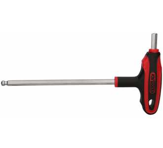KS Tools T-Griff-Innensechskant-Kugelkopf-Schlüssel, 7 mm