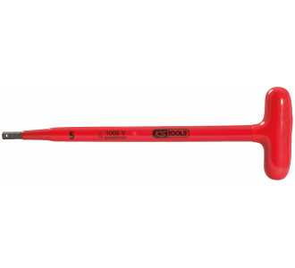 KS Tools T-Griff-Innensechskant-Stiftschlüssel mit Schutzisolierung, 3x120 mm