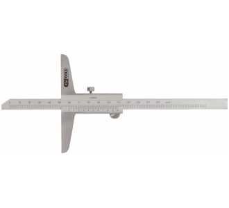 KS Tools Tiefenmessschieber, 0-300 mm, Höhe125 mm