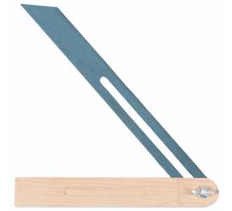 KS Tools Verstellbarer Winkel mit Holzschenkel, 250 mm, Holz