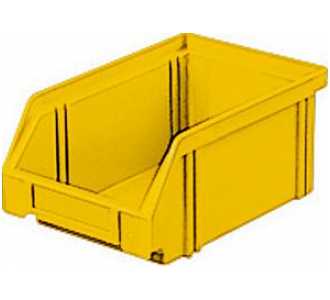 LA-KA-PE Sichtlagerkasten LK 1C gelb 500/450x300x145 mm