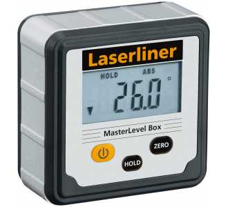 Laserliner Digitale-Wasserwaage MasterLevel Box, mit digitaler Winkelanzeige