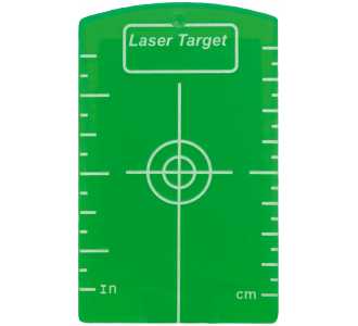 Laserliner Magnet-Zielplatte Magnet-Zielplatte grün