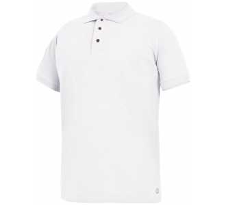 Leibwächter LWU04 Polo-Shirt weiß, Gr.3XL