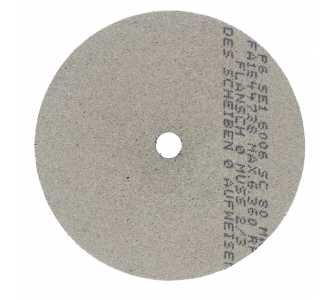 LUKAS Polierscheibe P6SE1 universal Medium 60x6 mm Schaft 6 mm Siliciumcarbid Korn 80