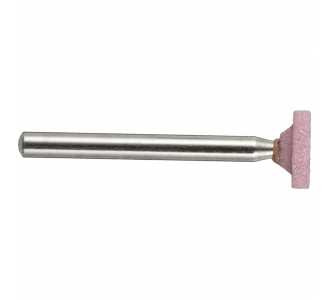 LUKAS Schleifstift D23 Zylinderform für Stahl/Stahlguss 5x6 mm Schaft 3 mm, Edelkorund Korn 80