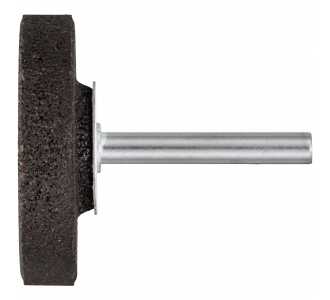 LUKAS Schleifstift ZY2 Zylinderform für Werkzeugstähle 40x10 mm Schaft 6 mm, Korund Korn 24 weich