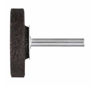 LUKAS Schleifstift ZY2 Zylinderform für Werkzeugstähle 50x4 mm Schaft 6 mm, Korund Korn 24 hart