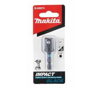 Makita Adapter von 1/4" 6KT auf 1/2" 4KT