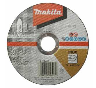Makita Trennscheibe INOX, Ø 125 mm, 1,0 mm, 10 Stk., A60T-BF, INOX