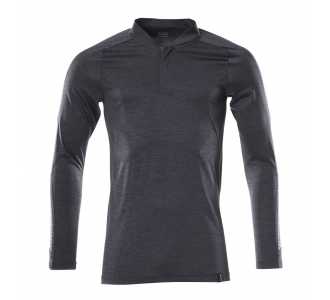 Mascot ACCELERATE Polo-Shirt, feuchtigkeitstransportierendes COOLMAX® PRO, langarm, moderne Passform Gr. XS schwarzblau