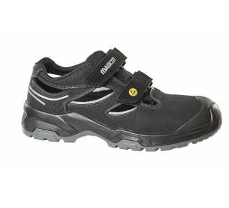 Mascot Footwear Flex Sicherheitssandale F0100-910 S1P ESD SRC DGUV 8 Gr. 35 schwarz/silber