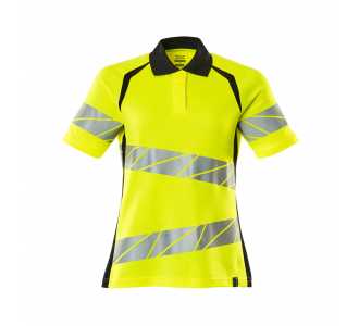 Mascot Polo-Shirt, Damenpassform Polo-shirt Gr. 2XLONE, hi-vis gelb/schwarz