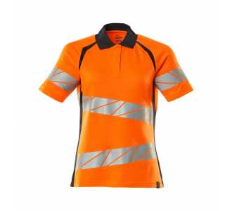Mascot Polo-Shirt, Damenpassform Polo-shirt Gr. 2XLONE, hi-vis orange/schwarzblau