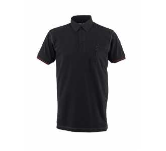 Mascot Polo-Shirt KRETA mit Brusttasche FRONTLINE 50351 Gr. 2XL schwarz