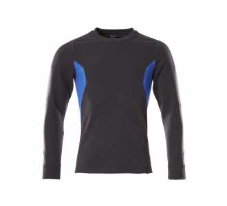 Mascot Sweatshirt ACCELERATE moderne Passform, Herren 18384 Gr. 4XL schwarzblau/azurblau
