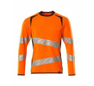 Mascot Sweatshirt, moderne Passform Sweatshirt Gr. S ONE, hi-vis orange/schwarzblau