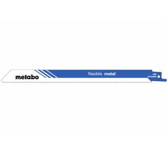 Metabo 100 Säbelsägeblätter "flexible metal" 225 x 0,9 mm, BiM, 1,8 mm/ 14 TPI