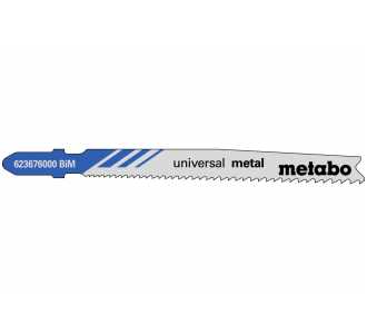 Metabo 25 Stichsägeblätter "universal metal" 74 mm, progressiv, BiM, Type 23676