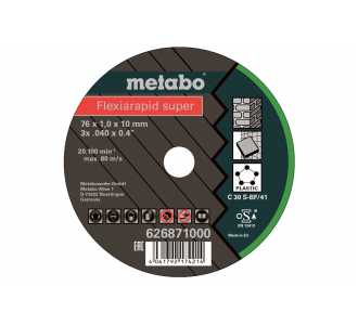 Metabo 5 Flexiarapid Super 76x1,0x10,0 mm Universal