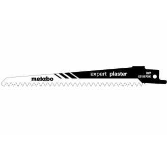 Metabo 5 Säbelsägeblätter "expert plaster" 150 x 1,25 mm, BiM, 4,3 mm/ 6 TPI