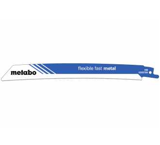Metabo 5 Säbelsägeblätter "flexible fast metal" 225 x 0,9 mm, BiM, 1,4mm/18TPI,