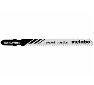 Metabo 5 Stichsägeblätter "expert plastics" 74/ 2,0 mm, HSS