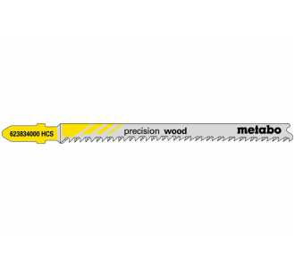 Metabo 5 Stichsägeblätter "precision wood" 91 2,2 mm, HCS