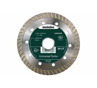 Metabo Diamanttrennscheibe 125x22,23mm, SP-UT, Universal Turbo SP