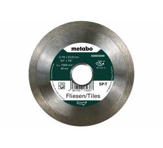 Metabo Diamanttrennscheibe SP - T, 115x22,23 mm, Fliesen