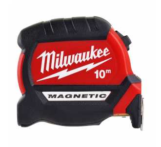 Milwaukee Bandmaß Premium 10 m / 27 mm breit, magnetisch