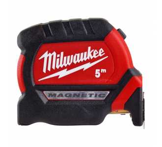 Milwaukee Bandmaß Premium 5 m / 27 mm breit, magnetisch