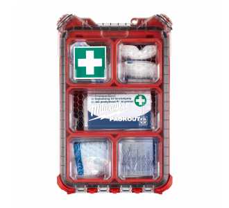 Milwaukee Erste-Hilfe-Kit PACKOUT, im Compact Organiser DIN 13157