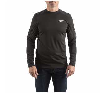 Milwaukee Funktions-Shirt WWLSBL-XL lang schwarz