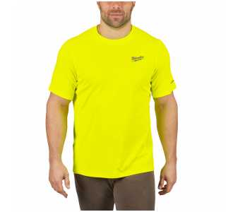 Milwaukee Funktions-T-Shirt WWSSYL-L gelb