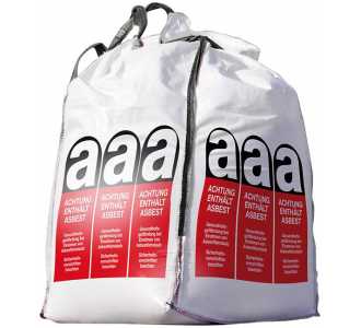 Big Bag für Asbestentsorgung 900x900x1100 mm