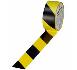 ITW Markierungsband 75mmx33m schwarz/gelb